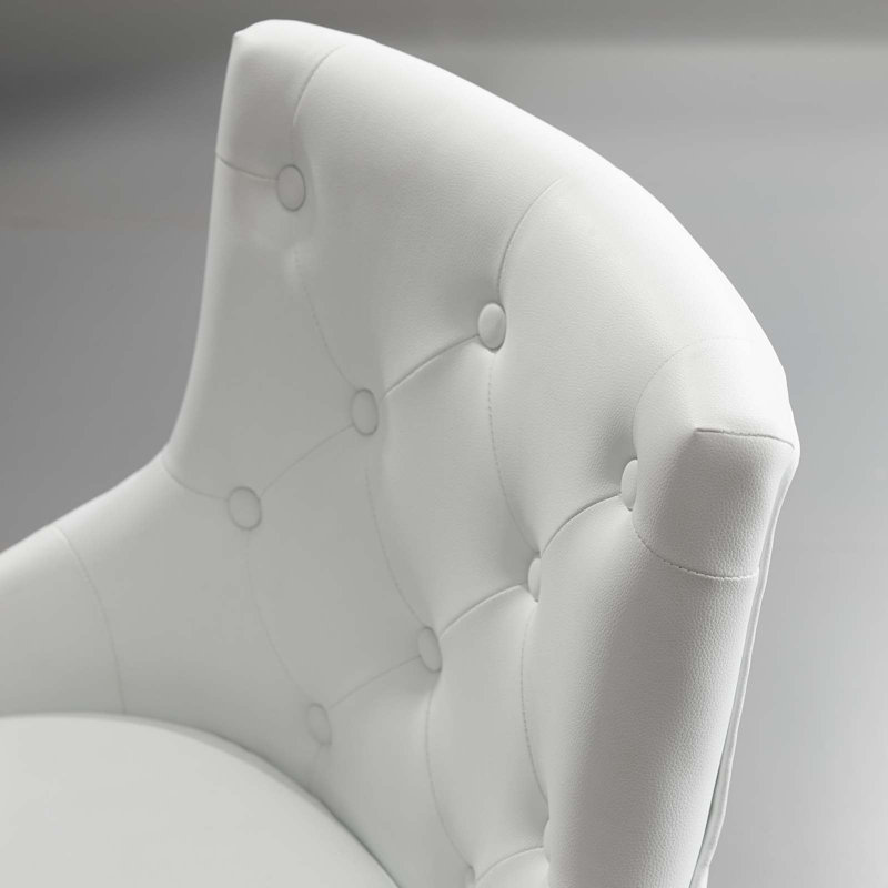 Chaise de bureau Regent, Blanc