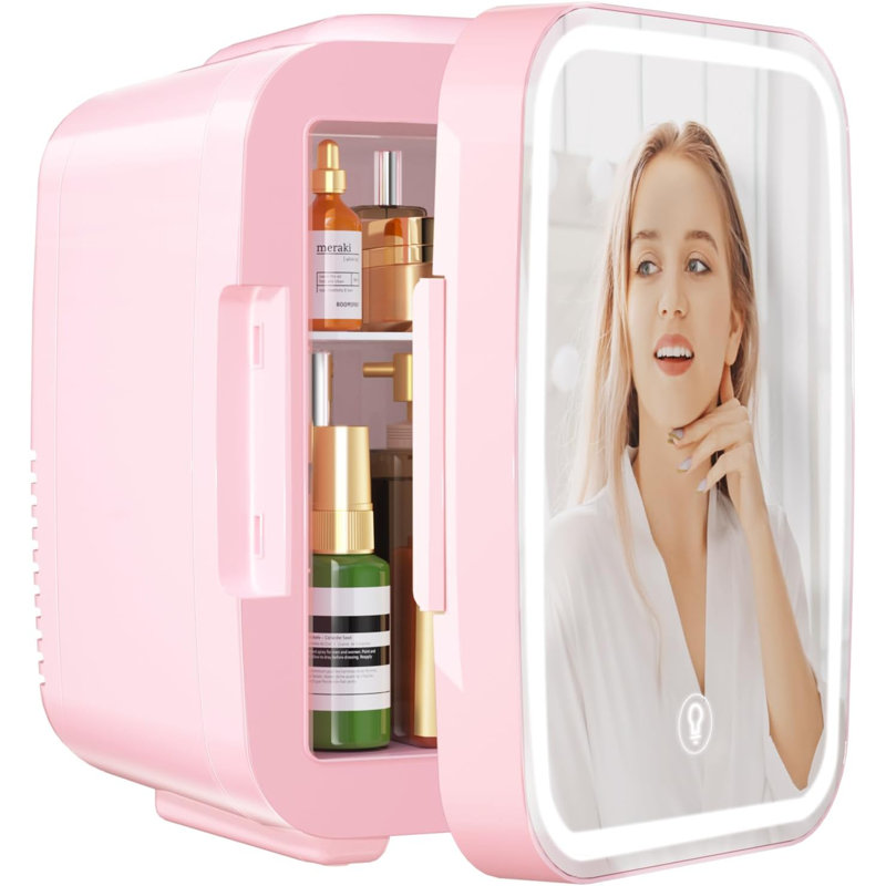 Mini réfrigérateur pour la chambre à coucher YASHE, Rose