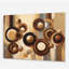 Aged Barrel Universes V - Art mural abstrait en acrylique-101526192