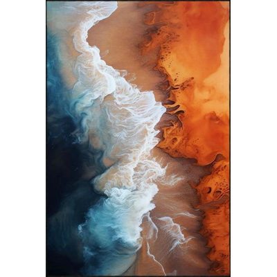 Tapis lavable Beach Sandy Sea