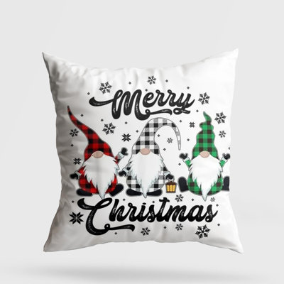 Premium Washable Cushion, 17.0 x 17.0 Inches, 50% Cotton / 50% Polyester, Silicone Filling, Concealed Zip | Soft, Comfortable & Ironable | Perfect for Home Decor, Living Room & Bedroom Accents