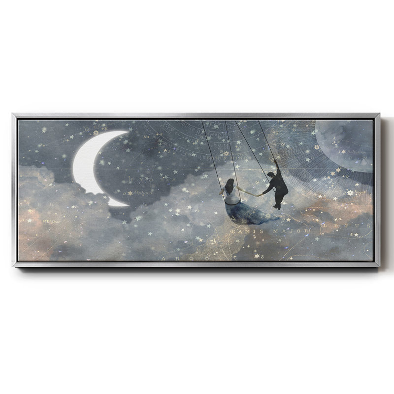 Celestial Love Collection D-, toile encadrée, H 8 po x l 20 po