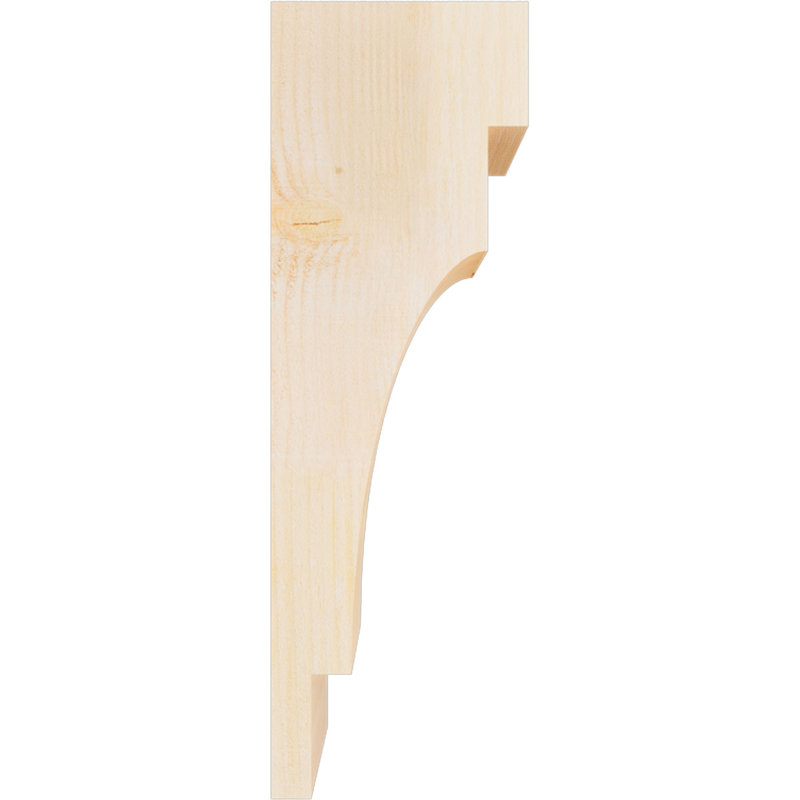 Corbeau méditerranéen, H 24 po x l 6 po x P 8 po, Sapin de Douglas, Sciage brut