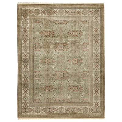 One-of-a-Kind 9'4" x 12'5" Hand Knotted Area Rug