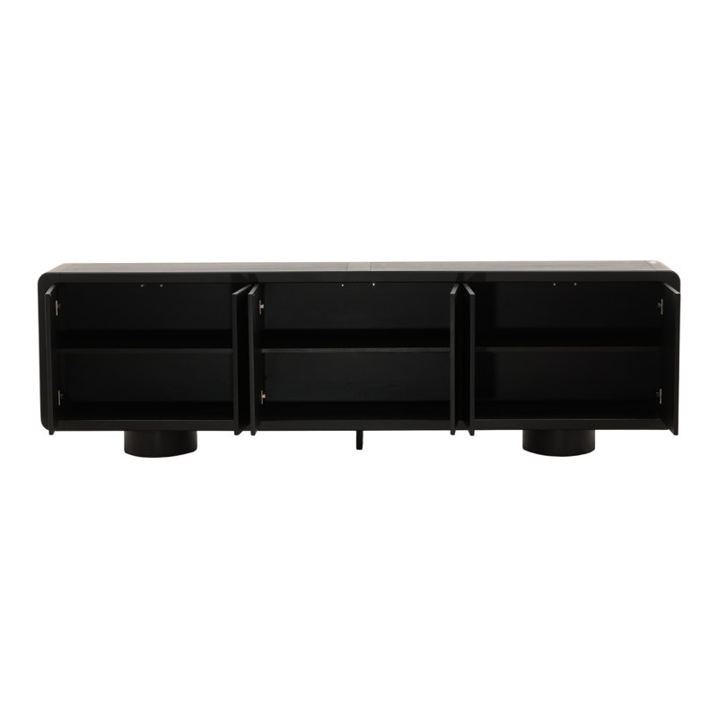 Capella Sideboard Black, Black