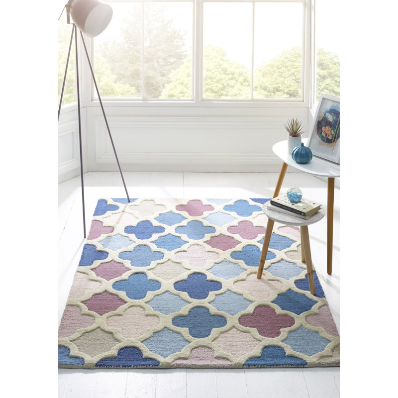 Karl Geometric Area Rug, Rectangle 80 x 150cm