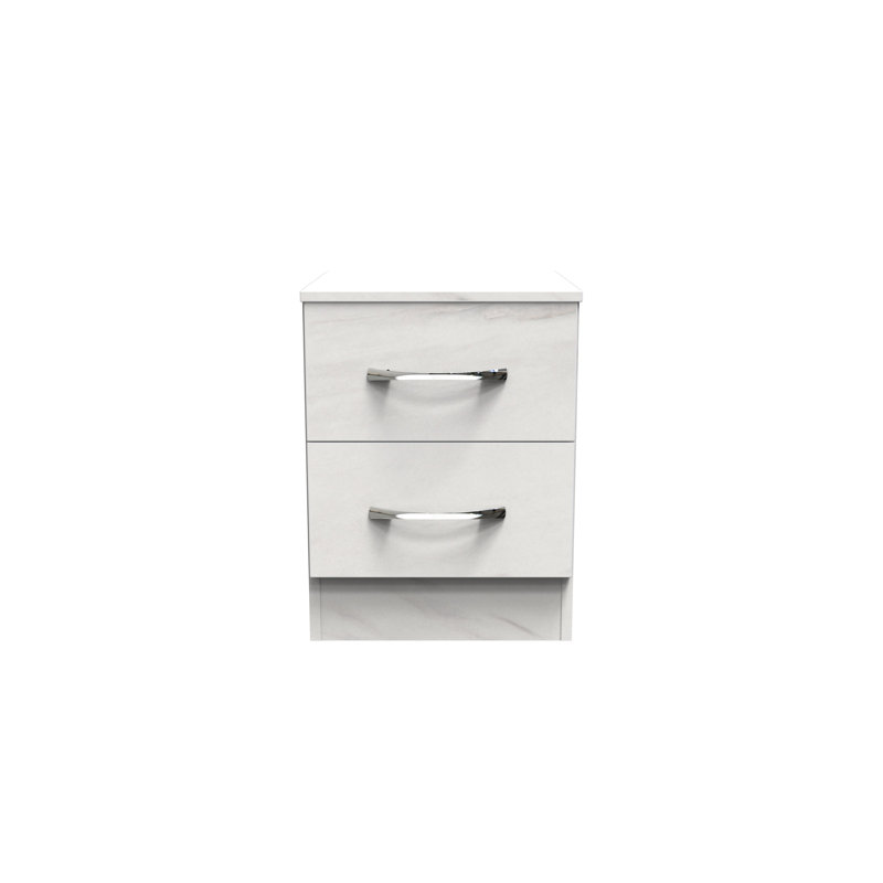 Dekyn 37cm W Manufactured Wood Bedside Table