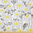 Dethomas Bees and Chamomile Daisy Flowers in Meadow Multi-Purpose Fabric