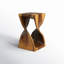 Amardev Abstract Solid Wood End Table-126186944-126186942