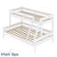 Gallardo 120 X 200cm Bunk Bed with Built-in Ladder Included