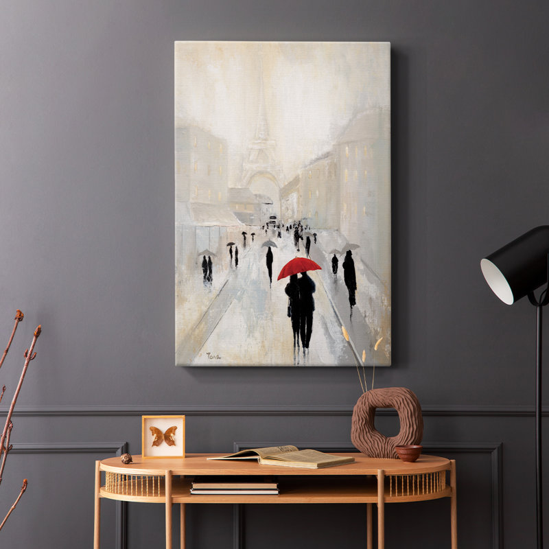 Misty in Paris -Gallery Wraraped Cavas, H 27 po x l 18 po