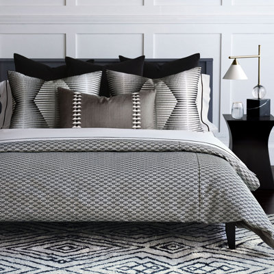 Zac Modern & Contemporary Polyester Geometric Shapes Duvet Cover
