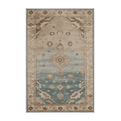 Machine Washable Overdyed Gray Area Rug