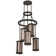 6 - Light Dimmable Geometric Chandelier