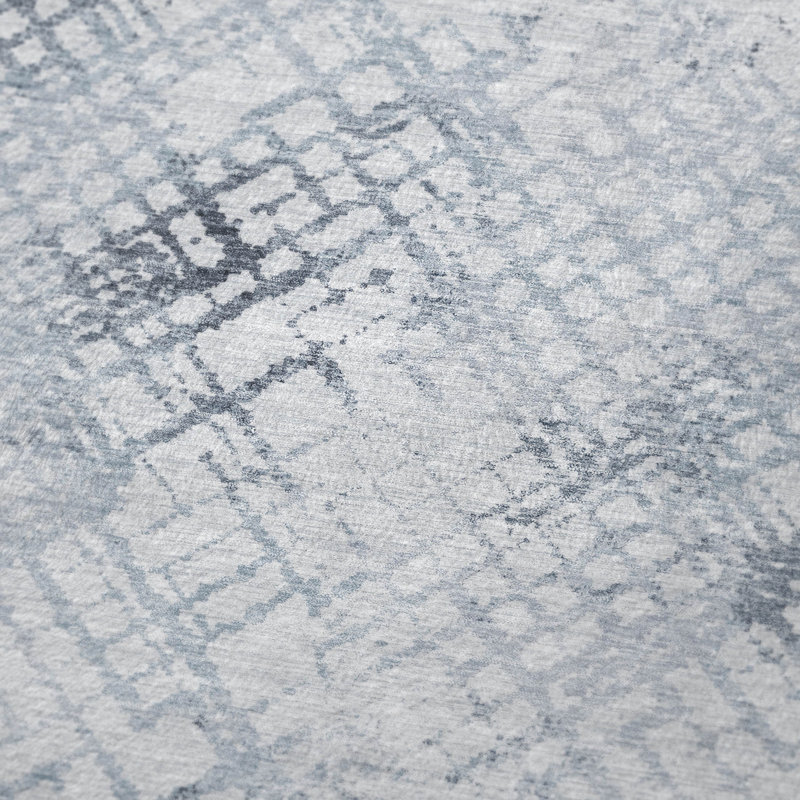 Jeté carré Addison Sherpa ASB824, Bleu