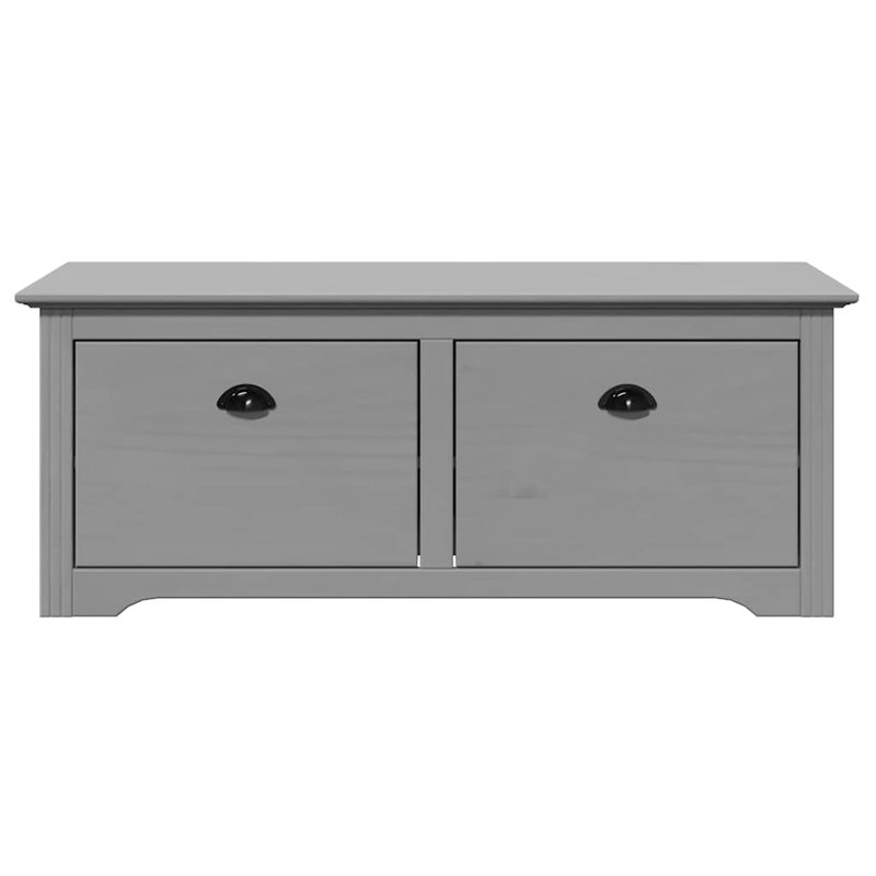 Hallway Bench BODO 114X40x45 Cm, Grey