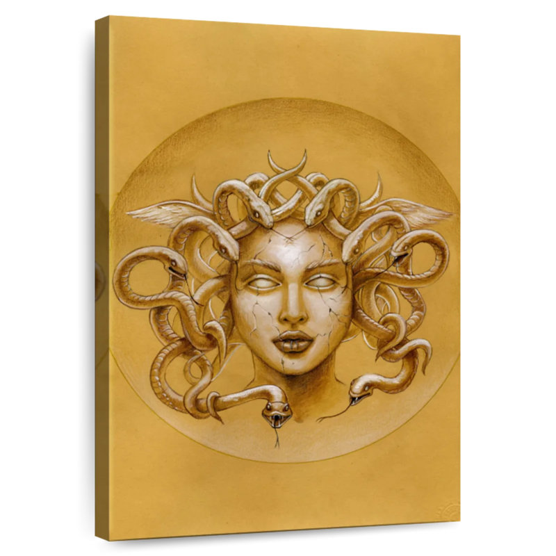Kelan The Medusa, 24" H x 16" W