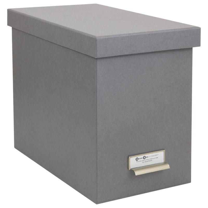 Boîte de rangement Bigso John, Gris