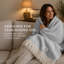 Algarve Organic Throw Blanket Flatweave Full/Double Blanket-139009327