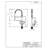 Westbrass Pull Down Spray Kitchen Faucet-59881602