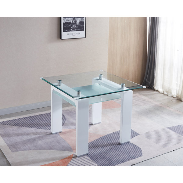 Brilliant white table top  Glass top table, Tempered glass table top, Table