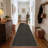 Woven Jute Non-Slip Area Rug
