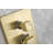 Shower System, Bathroom 10 Inches Rain Shower Head With Handheld Combo Set, Wall Mounted High Pressure Rainfall Dual Shower Head System, Shower Faucet Set With Valve And Trim