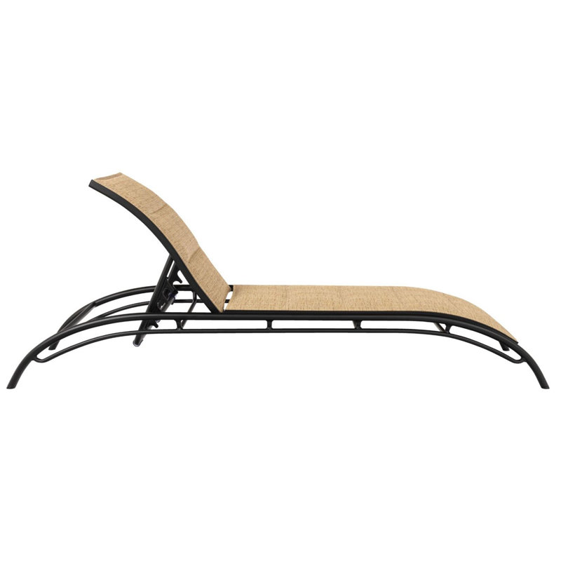 Chaise Lounge, Porcelain, Oyster