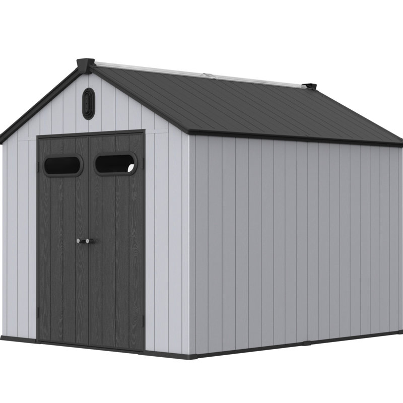 Remise de jardin en plastique 8 * 10pi - Rangez vos fournitures de jardinage de façon pratique et sécuritaire