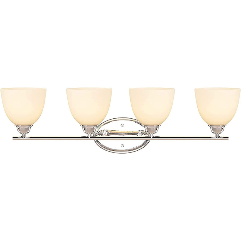 Éclairage pour meuble-lavabo à 4 lumières Muenster