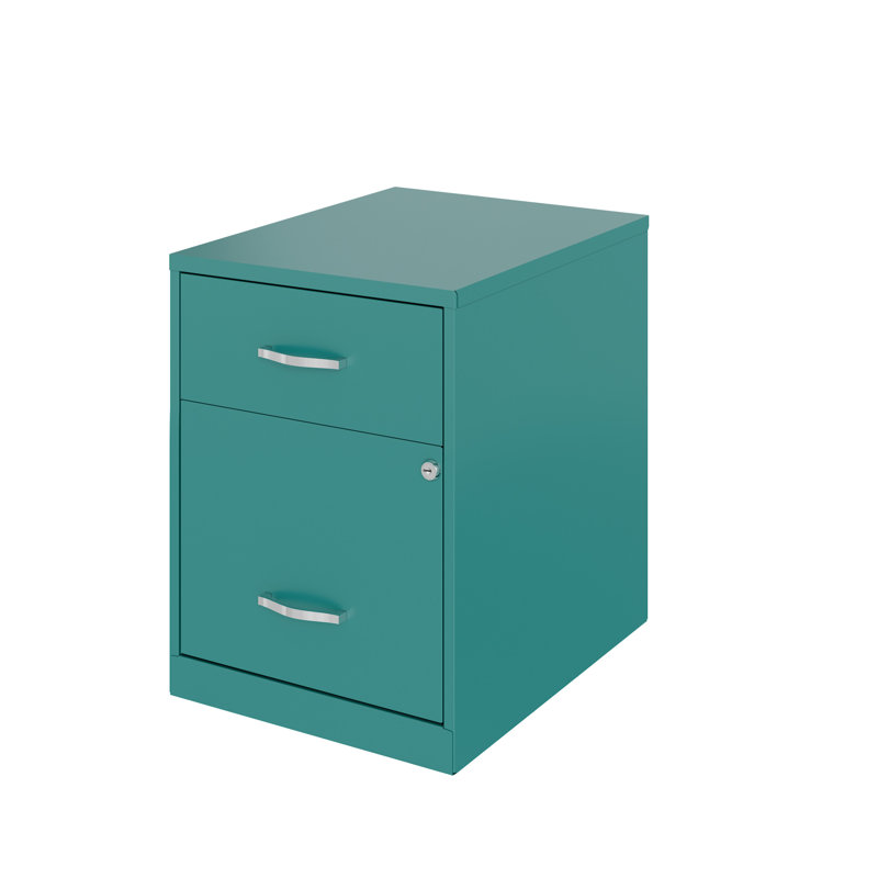 Classeur en acier 14,25 po Eslow, Bleu sarcelle