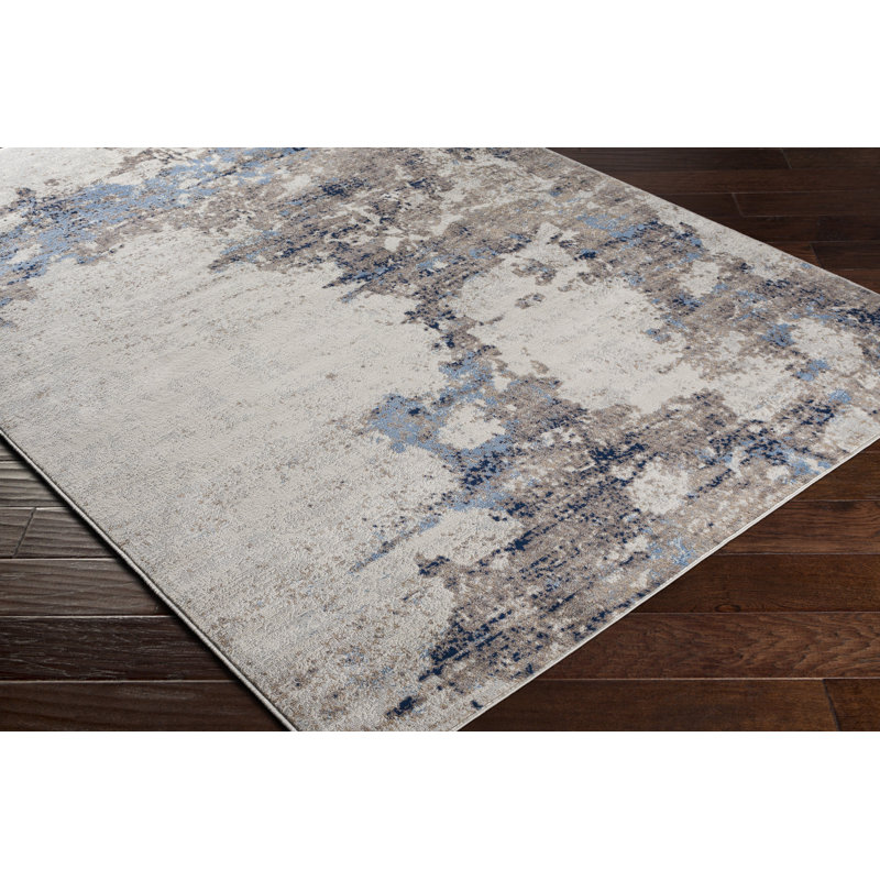 Jemison Abstract Indoor Rug, Rectangle 9' x 12'3"