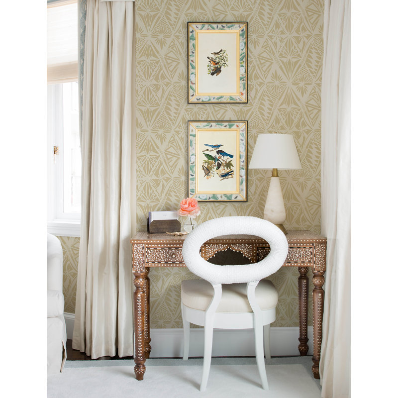 Urbane Diamonds Wallpaper, Yellow