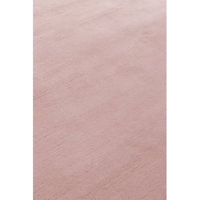 Farrow & Ball Plain Wool Portobello Pink Area Rug
