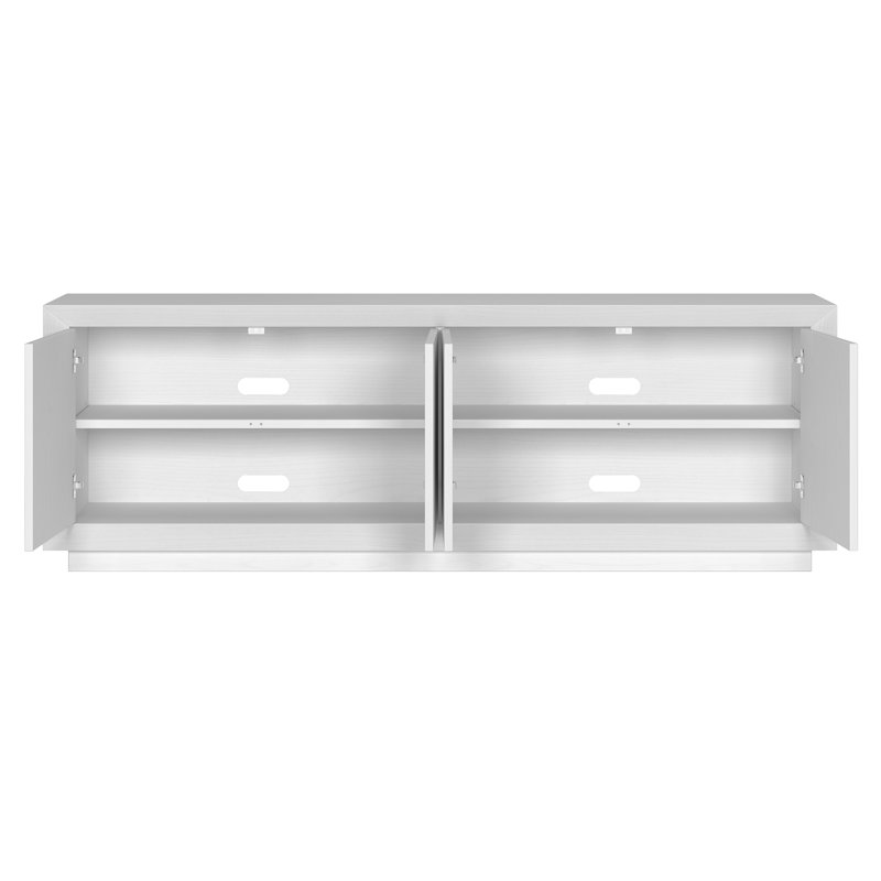 Oswald 68 W Storage Credenza, White