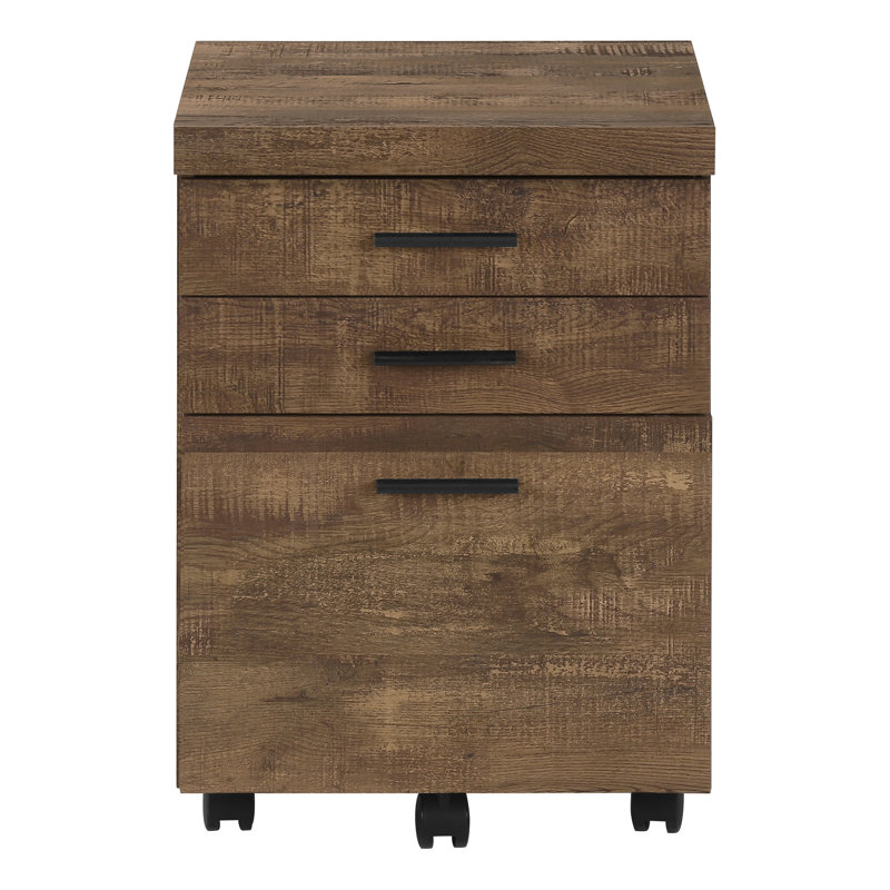 Office Storage Cabinet, Office File Cabinet, Rolling Mobile Filing Cabinet With Storage Drawers And 5 Casters, Vertical Filing Cabinet For Storage
