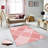 Stylish Woven Carpet, 5.6 x 7.5 Feet, 100% Polyester, 0.3 in Pile Height | Antibacterial, Non-Slip PVC Felt Dot Underside, Machine Washable | 3D Digital Printing, Durable & Easy to Maintain - Perfect for Any Room-579778234