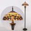 Lampe sur pied Tiffany Serenity Victorian