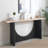 Console Table with Black Arch Base