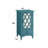 Ceara 1-Door Accent Cabinet in Teal