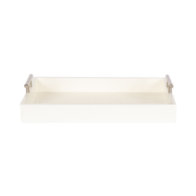 Lipton Modern Rectangle Serving Tray with Handles