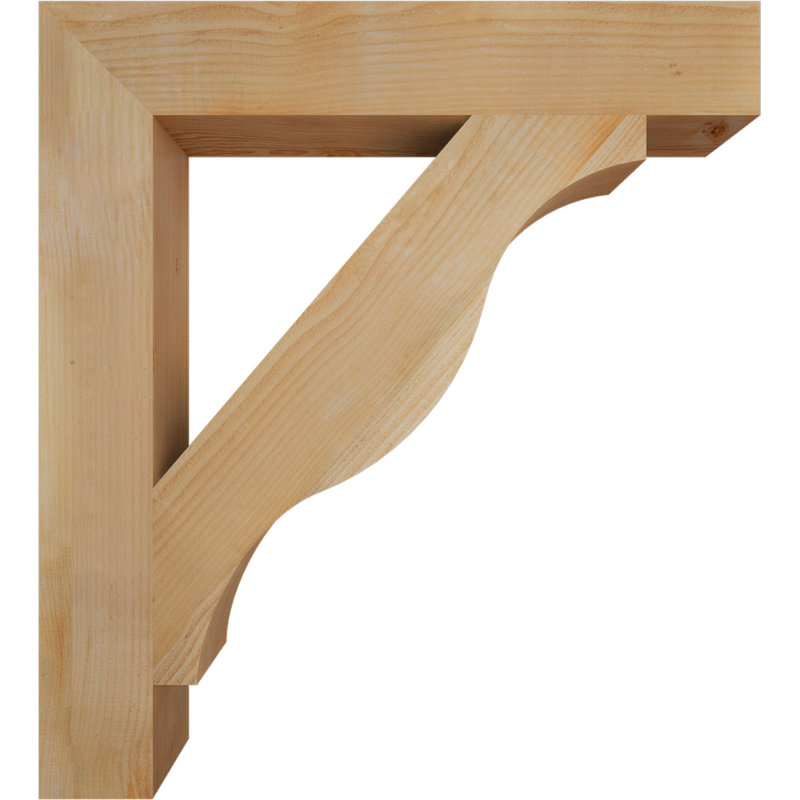 Support pour scie brute Funston Block, Sapin de Douglas, H 42 po x l 6 po x P 38 po