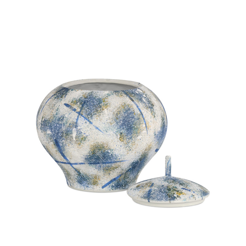 Jackson Blue & White Vase