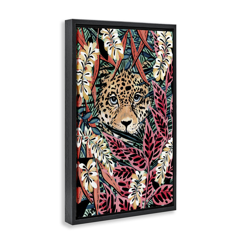 Cadre flottant It's A Wild Life, H 25 po x l 17 po, Cadre flottant noir de jais