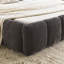 Grand cadre de lit tapissier grand avec tissu épais, lit plateforme grand format en chenille avec tête de lit et structure solide. Aucun sommier tapissier requis-1301592169-1296874250