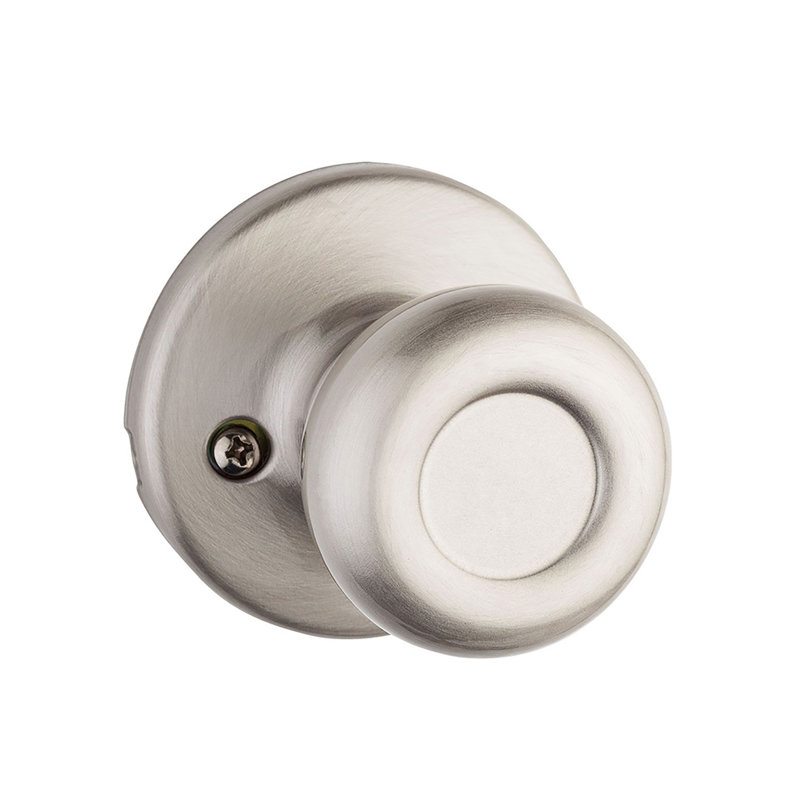 Tylo Single Dummy Door Knob, Satin Nickel