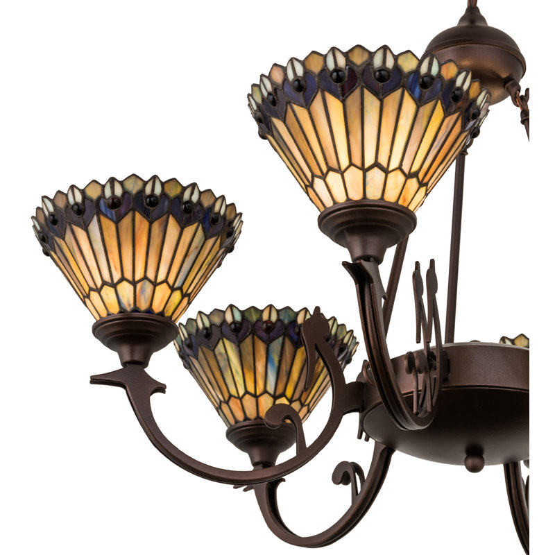 Meyda Tiffany & Stained Glass 6 - Light Chandelier