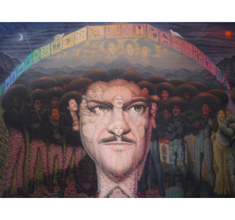 José Alfredo Jiménez, 36'' H x 48'' W