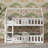 Twin-Over-Twin Bunk Bed With Enclosure & Door, House-Inspired Design-1407297148