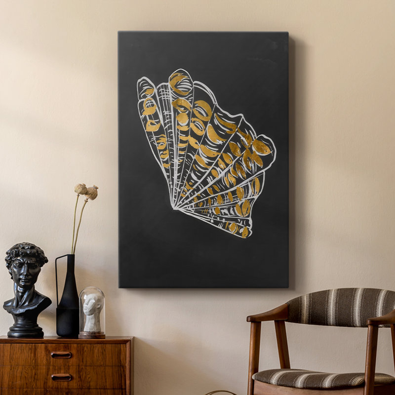 Night Shell I - galerie sur mesure, H 27 po x l 18 po